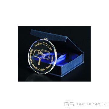 BS Gravēta stikla medaļa ar korpusu + krāsas pildījumu (nav pieejama)