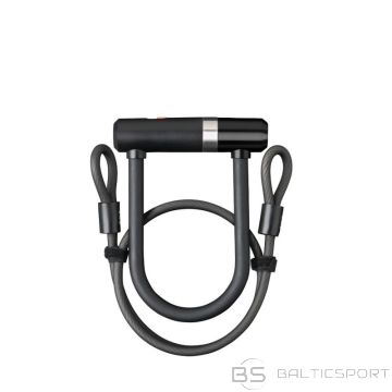 U-lock AXA Newton Mini+Cable 100*8, ar tērauda trosi