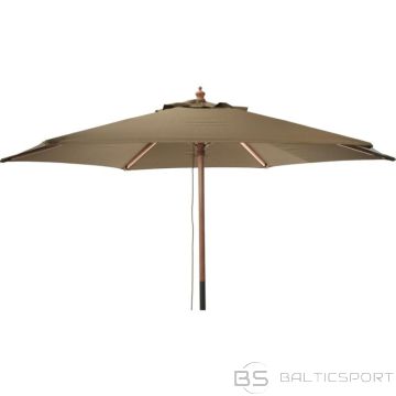 BS Koka dārza lietussargs 250 cm salokāms smilšu krāsā (nav pieejams)