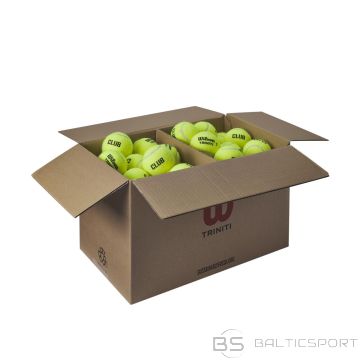 WILSON TRINITI CLUB TENNIS BALLS BOX, 72 balls