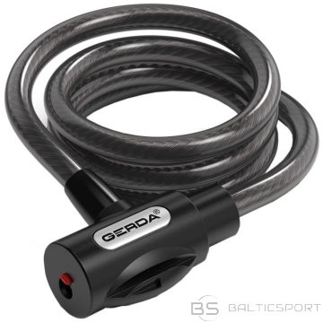 Inny Gerda bicycle lock, cable, round body, round Flex 1200/10V OSFLU12001006S2YP (N/A)