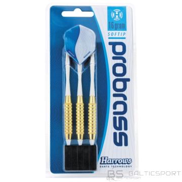 Šautriņas / HARROWS PRO BRASS 0876 3x18gK - Soft tip
