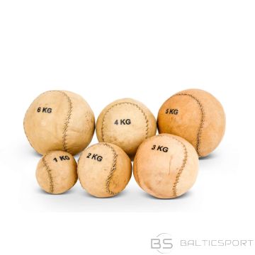 Ādas pilbumba, medicīnas bumba - 1-6kg