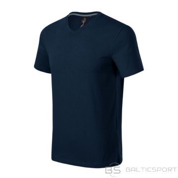 Malfini Action V-neck T-shirt M MLI-70002 navy blue (L)