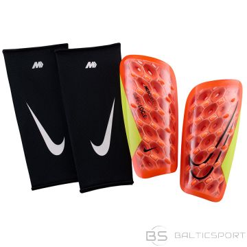 Nike Mercurial Lite Super Lock Shin Guards DN3609-830 / Orange / XS