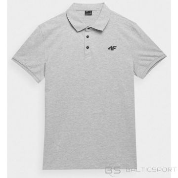 T-krekls M 4FSS23TPTSM038 COOL LIGHT GREY MEL (M)
