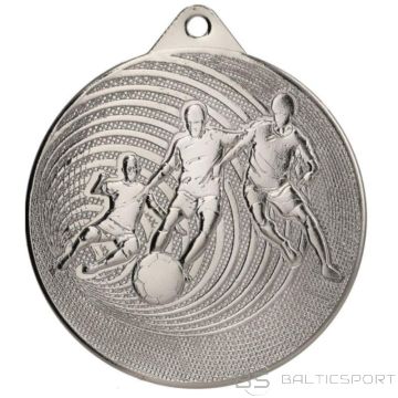 BS Металлическая футбольная медаль FI 70 MMC3070 - серебристая (нет в наличии)
