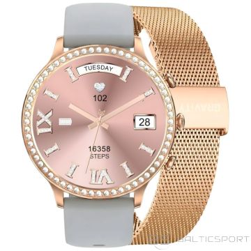 BS Viedpulkstenis Gravity GT5-8, rožzelta krāsas siksniņa un aproce (nav pieejams)