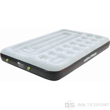 High Peak Multi Comfort Plus Airbed piepūšamā gulta ar integrētu kājas pumpi (40053)