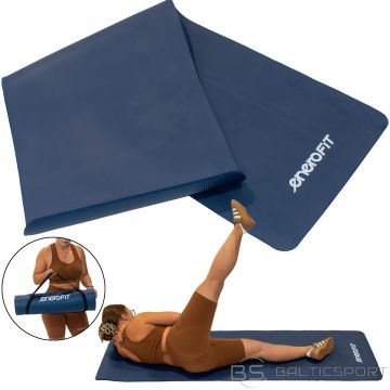 Enero Fit FITNESS MAT NBR ANTI-SLIP 183x60x1CM BLUE