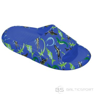 Beco Slippers for kids OCEAN DINOS 6 28/29 blue