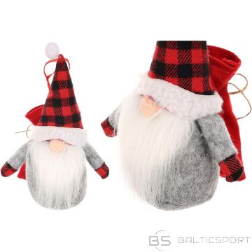 Saska Garden DECORATIVE SANTA WITH A GIFT BAG 20CM BOY