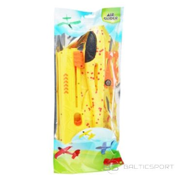Probeach STYROFOAM PLANE WITH LAUNCHER 43CM YELLOW