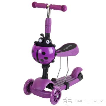 Enero BALANCE SCOOTER 3-IN-1 BIEDRONKA PURPLE