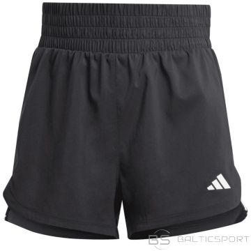Adidas Pacer Training 3 svītru austi augstceltņu šorti W IT7760 (XL 5 collas)