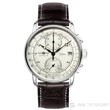 Zeppelin Vīriešu pulkstenis 100 Yahre Chronograph 8670-1 + KASTE (N/A)