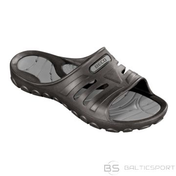 Slippers unisex BECO 90671 110 size 43 black/gray