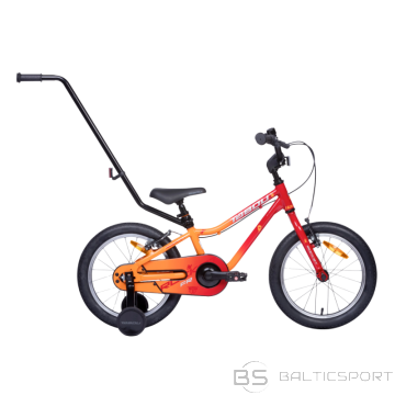 Bērnu velosipēds TABOU Rocket FR, 12'' sarkandzeltens