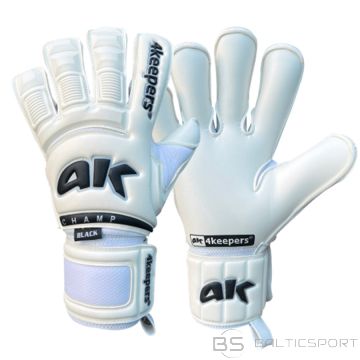 Rękawice 4keepers Champ Black VI RF2G Junior S906493 / biały / 5