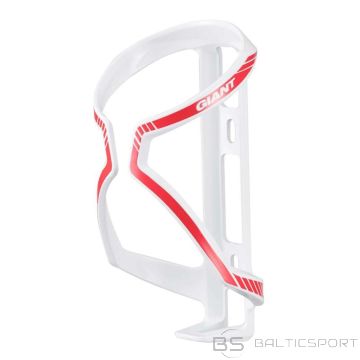 Pudeļu turētājs GIANT AIRWAY SPORT Balts/Gloss Sarkans, balts-sarkans