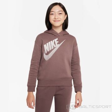Nike Džemperis NSW OS PO Hoodie Jr meitenēm DZ4620 291 / violets / S (128-137)