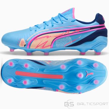 Puma KING Ultimate Vol. Up FG/AG 108069-01 shoes / blue / 40 1/2