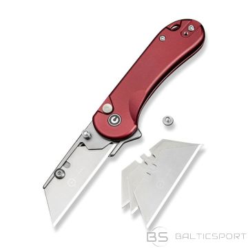 BS CIVIVI Elementum Utility Aluminium Burgundy C23039B-5 nazis (N/A)