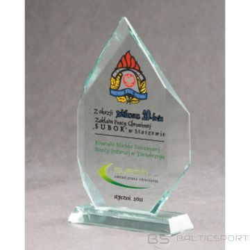 BS Stikla trofeja ar LuxorJet krāsu apdruku un korpusu (nav pieejams)
