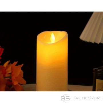 Christmas Gifts DECORATIVE CANDLE 70x125MM LED TIMER WHITE