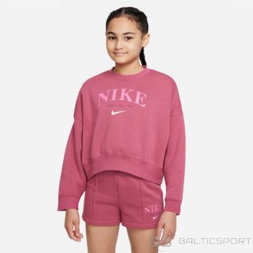 Nike Sportswear Толстовка Trend Flc Crew Jr DV2563 633 (M (137-147))