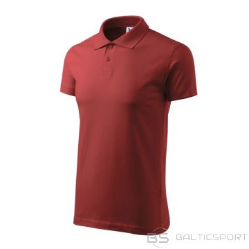 Malfini Single J. M MLI-20213 burgundy polo shirt (S)