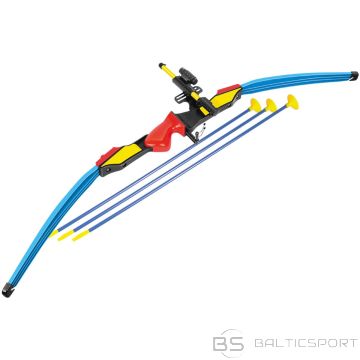 Enero Toys NERO LAKŠĀŠANAS KOMPLEKTS BĒRNIEM LOKU 95CM 3 BULTTA UN LĀZERA TĒMEKLIS