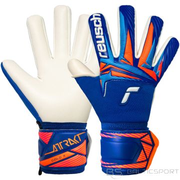 Reusch Детские перчатки Attrakt Gold X NC, размер 56 72 955 4126 / синие / 5