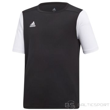 T-krekls adidas Estro 19 JSY Y DP3220 / Melna / 116 cm