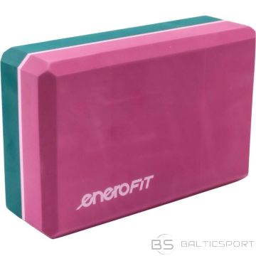 Enero BLOKA KUBS VINGRINĀJUMIEM JOGA PILATES FITNESS TRICOLOR FIT (-)