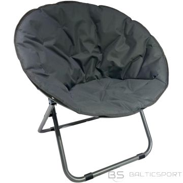 Enero Camp MOON KEMPINGA KRĒSLS 82x68x79CM TUMŠI PELĒKS
