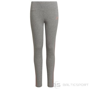 Legingi Adidas 3s saspringts JR HD4368 / Pelēka / 134 cm