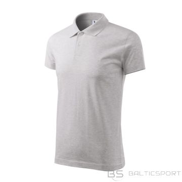 Malfini Single J. M MLI-20203 polo shirt light gray melange (M)