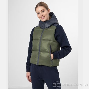 4F Winter gilet H4Z22-KUDP004 43S / green / M