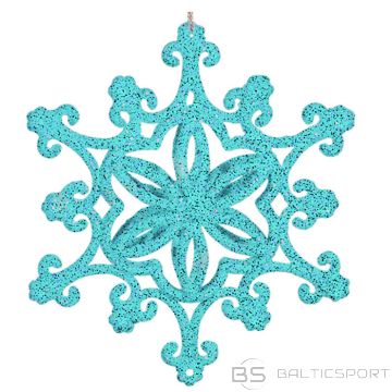 Egļu rotājums 3D gaiši zils, 4veidi