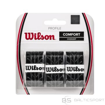 WILSON PROFILE OVERGRIP melns 3gb./iep.