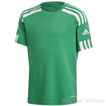 T-krekls Adidas Squadra 21 JSY Y GN5743 / Zaļa / 116 cm