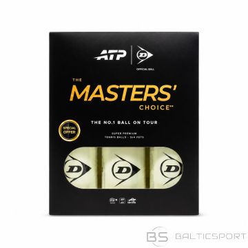 Tennis balls DUNLOP ATP TOUR MASTERS 3x4PET