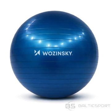 BS Wozinsky WGB65BL Exercise Ball, 65 cm, Blue (Jasnoniebieski)