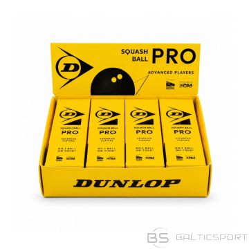 Squash ball Dunlop PRO WSF/PSA 4x3