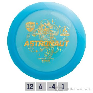 Discgolf DISCMANIA Distance Driver ASTRONAUT Active Premium Blue 12/6/-4/1