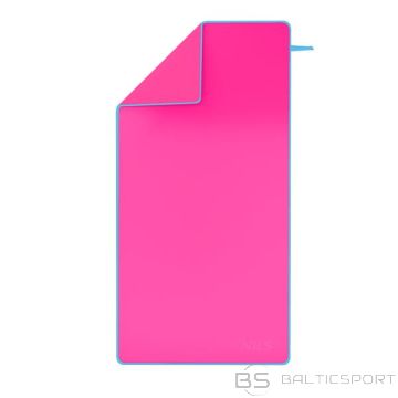 NCR11 ПОЛОТЕНЦЕ ИЗ МИКРОФИБРЫ РОЗОВО-СИНИЙ 140х70