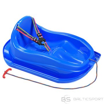 Enero MINI BOBEK PLASTIC SLED, BLUE