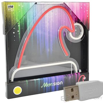 Koopman NEON LAMPAS FIGŪRIŅA ZIEMASSVĒTKU VECĪŠA CEPURĒ