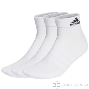 Skarpety adidas Cushioned Sportswear Ankle 3PP HT3441 / biały / 43-45